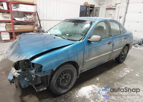 2004 Nissan Sentra 1.8 из США, поврежденный, VIN 3N1CB51D34L895274